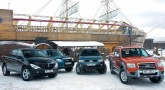  . Ford Ranger, Mazda BT-50, Mitsubishi L200  SsangYong Actyon Sports