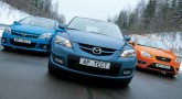  . Ford Focus ST, Mazda 3 MPS, Opel Astra OPC