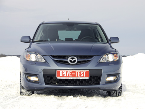 Шлифовальная машина. Каково ездить на «горячей» Mazda3 MPS в условиях холодной зимы